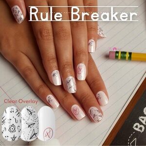 Color Street Nail Polish Strips: Rule Breaker